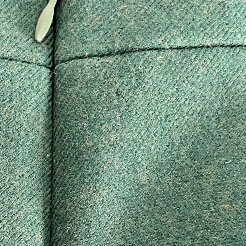 J Crew Skirt Women 0 Green Wool NO. 2 Pencil Ladies Lined Classic Fall Autumn - Picture 5 of 8